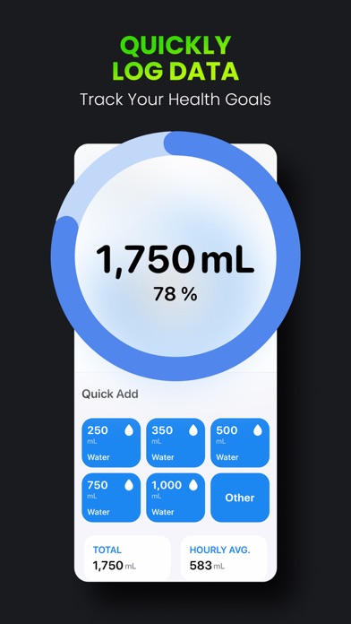 Activity Tracker・FitnessView Screenshot