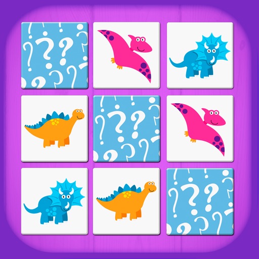Dinosaur memory Concentration icon