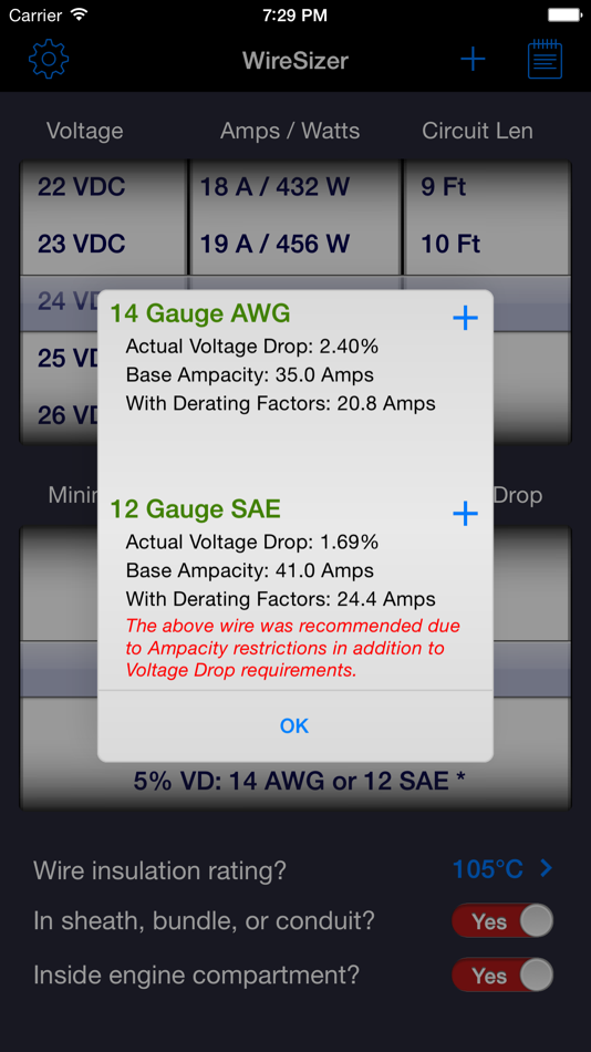 #4. WireSizer (iOS) Podle: Juggernaut Technology, Inc.