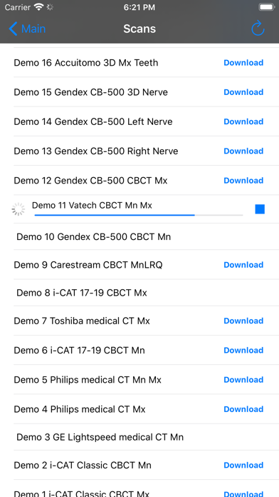 Dental CT View Screenshot