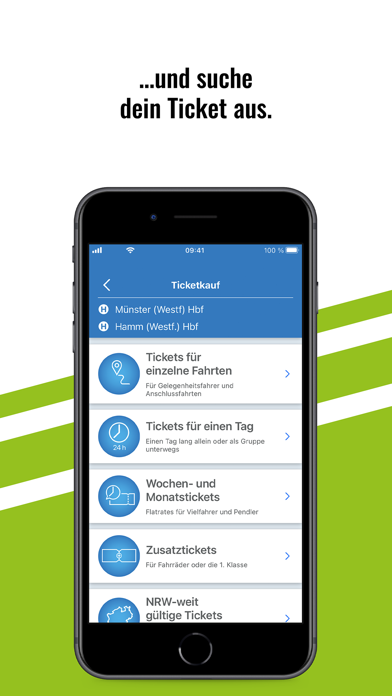 WestfalenTarif Screenshot