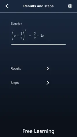Game screenshot Solve the equations apk