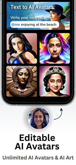 Game screenshot iSee Editable AI Avatars & Art mod apk