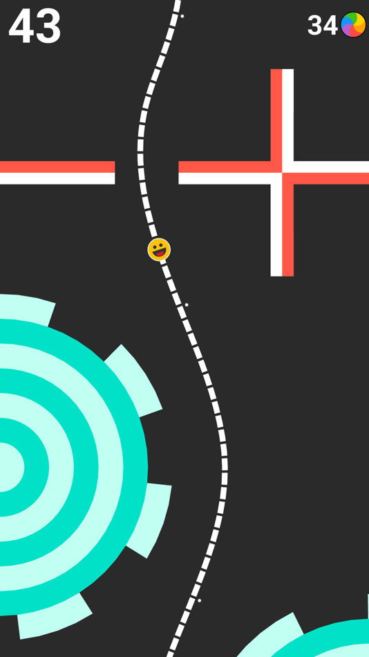 #3. Line Ride (iOS) 由: Henrique Silva