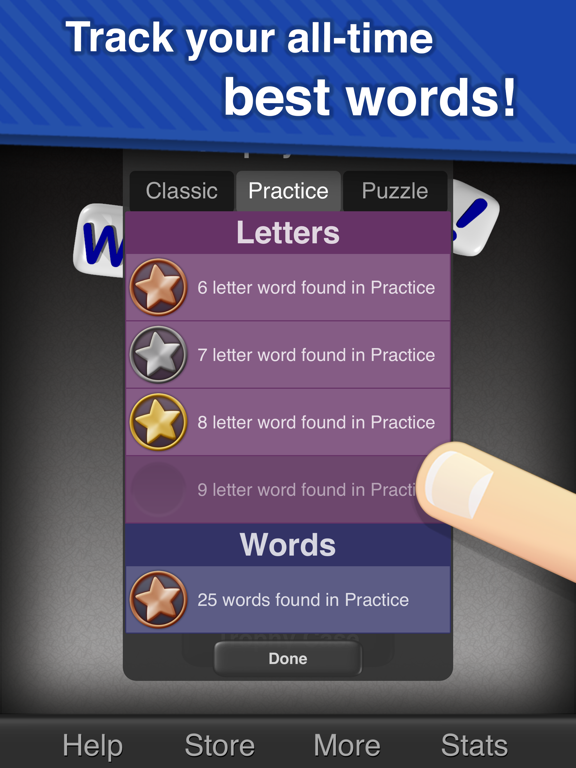 PopWords! iPad screenshot 4 - Games app