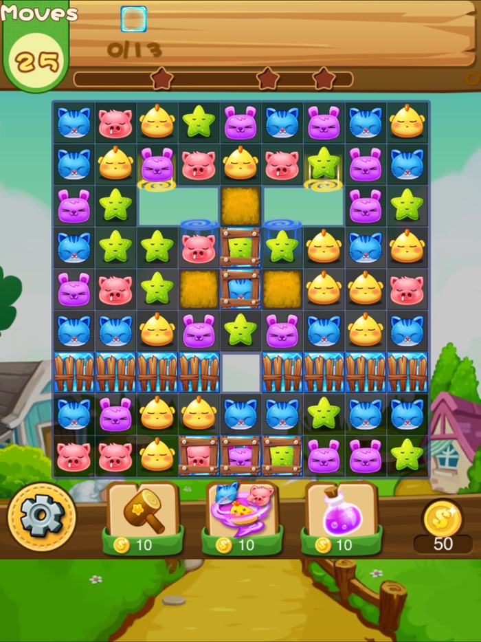 Animal Pop Fun - Match 3 Games