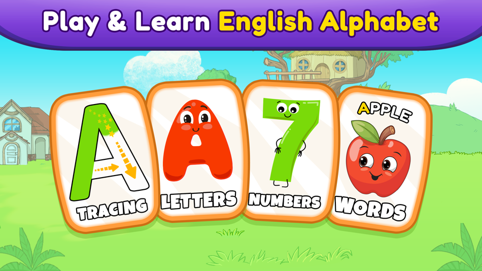 #5. Alphabet tracing & flash cards (iOS) 由: Bebi Family Games