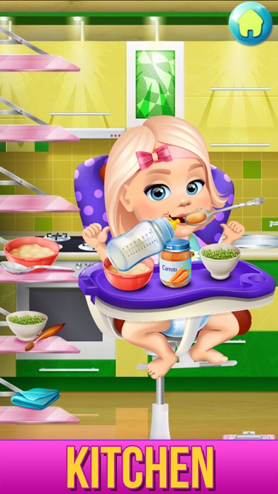 Baby Care Adventure Girl Game Screenshot