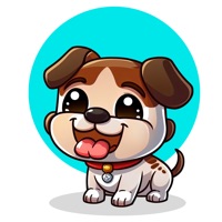 Happy Cute Puppy Stickers