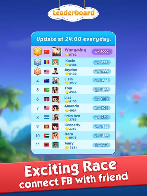 Jewel Crush®- Match 3 Games iPad screenshot 5 - Games app