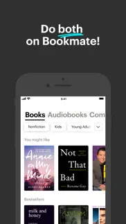 bookmate. listen & read books iphone screenshot 3