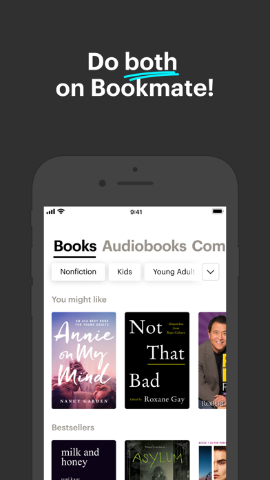 Bookmate. Listen & read books Screenshot