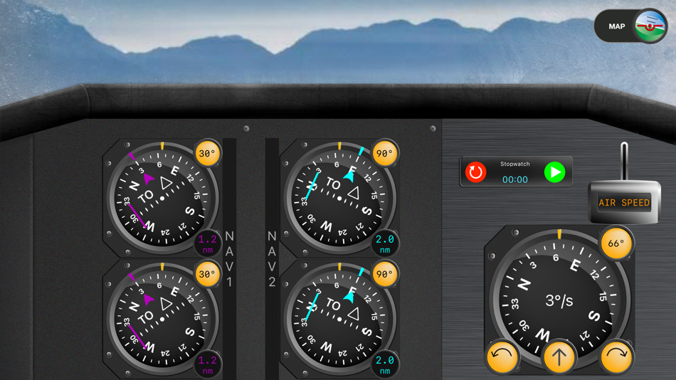#4. HSI + ILS Trainer – IFR Pilot (iOS) 由: Flygo-Aviation Ltd
