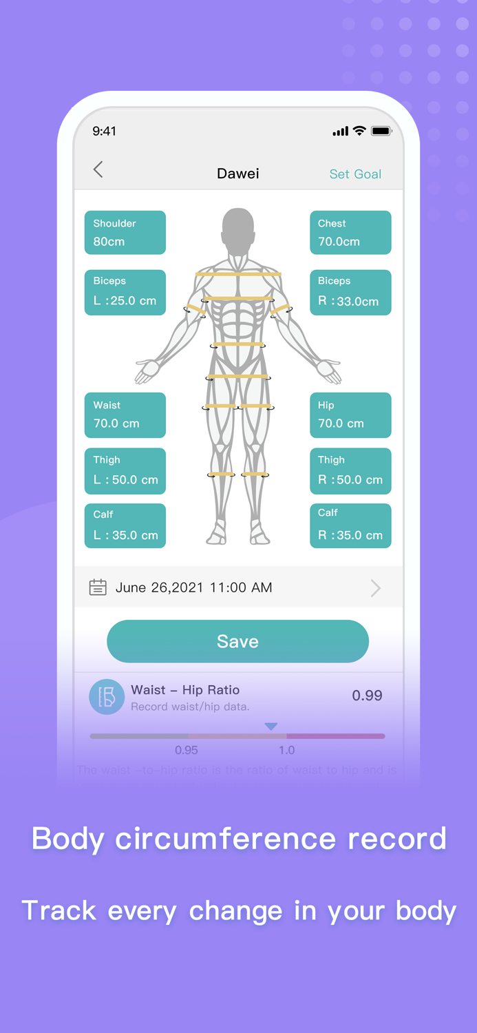 Metene Body Fat Scale
