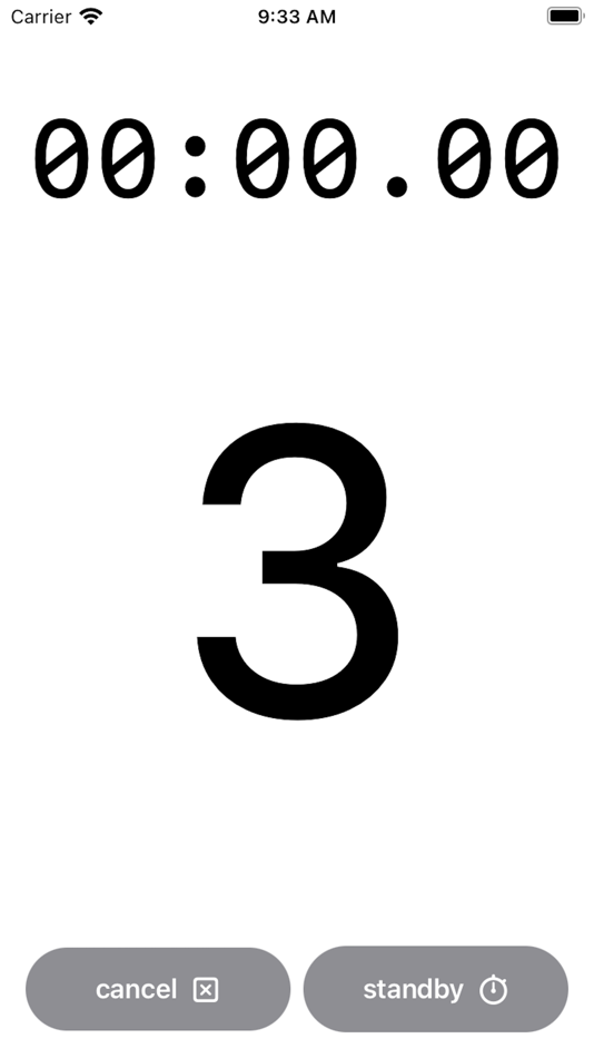 #2. Countdown Stopwatch (iOS) 由: Kristofer Shamloo