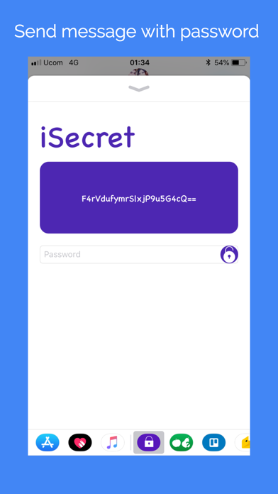 iSecure - Secure messaging Screenshot