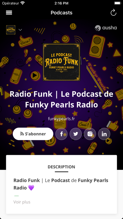 Radio Funk Funky Pearls Screenshot