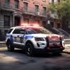 Police Car Convoy Simulator icon