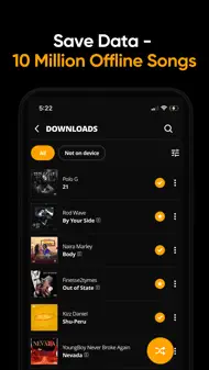 Audiomack - Play Music Offline iphone resimleri 2