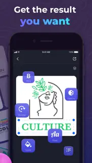 shaped - logo design maker iphone screenshot 3