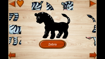 Animal Jigsaws Flash Cards Screenshot