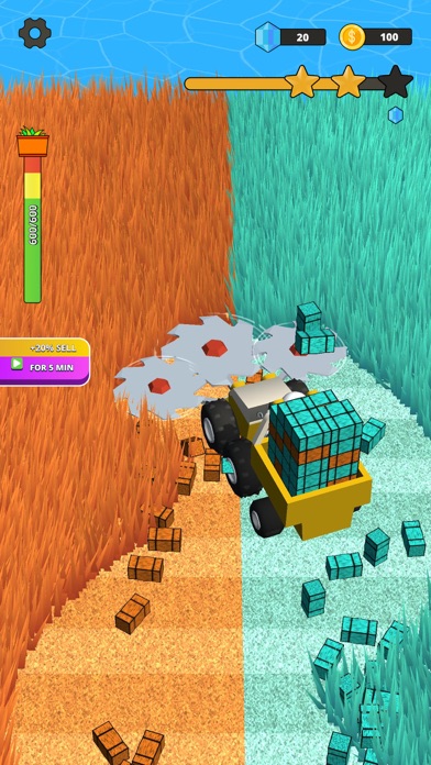 Stone Grass: Lawn Mower Game Screenshot