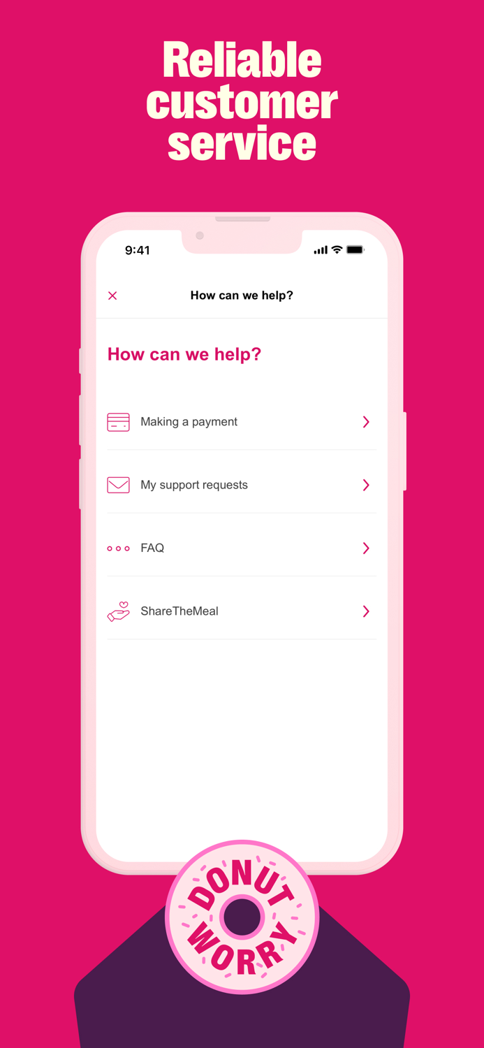 foodora Denmark food delivery