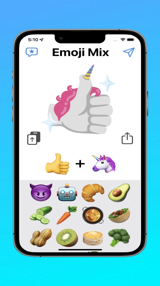 #9. Emojimix ⓒ (iOS) Podle: Emoji World