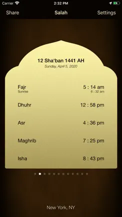 ISalam: Prayer Times iPhone image 4