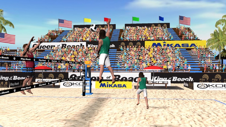 King of the Court Beach Volley screenshot-3