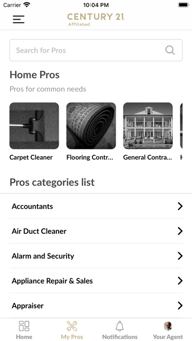 CENTURY 21 Affiliated Screenshot