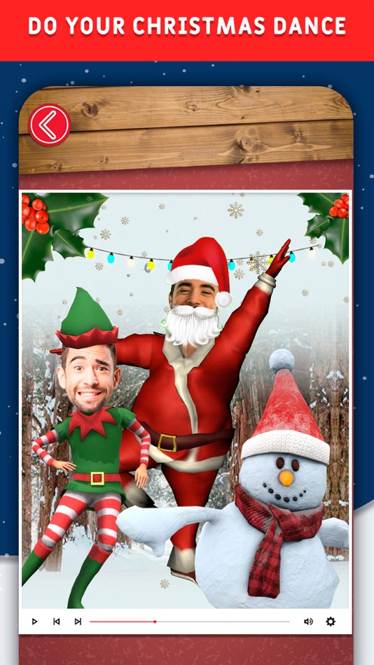 #5. Christmas Dance Happy video 3d (iOS) By: Pablex Studio 3D