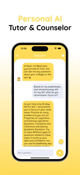 Game screenshot BeeReady: AI SAT Coach apk