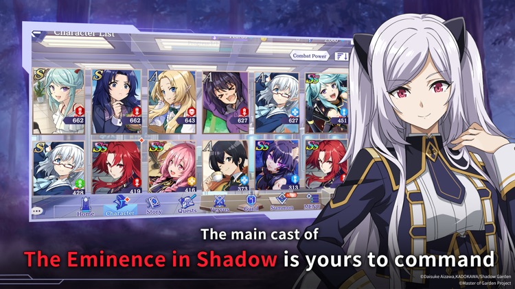 The Eminence in Shadow: Master of Garden Anime RPG - Crunchyroll