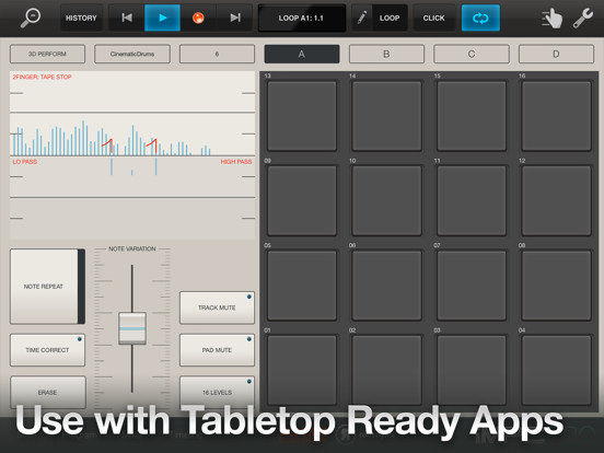 Tabletop iPad app afbeelding 4