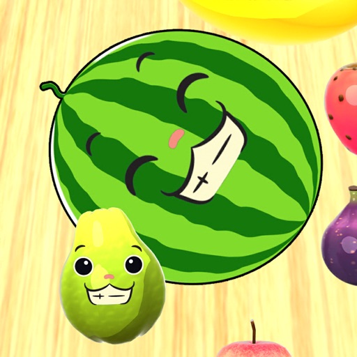 Watermelon 3D Fruit Merge Game icon