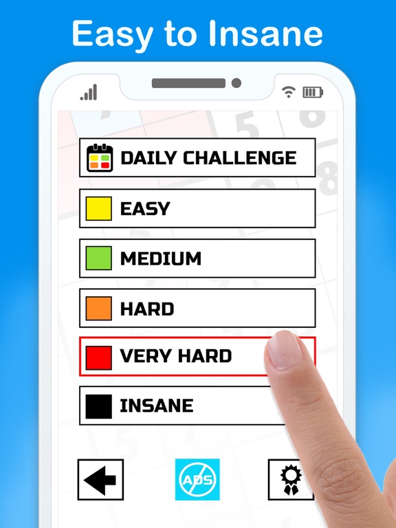 Sudoku ... iPad screenshot