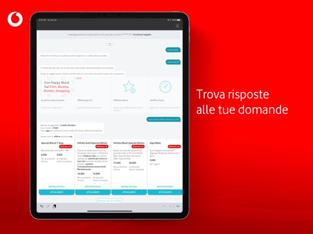Husk gavnlig auroch My Vodafone Italia on the App Store