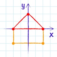 Cartesian graph coordinates logo