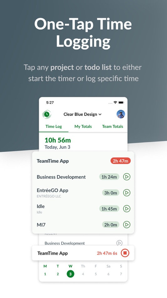 #3. TeamTime for Basecamp (iOS) 由: Clear Blue Design