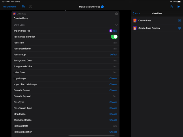 ‎MakePass: Screenshot des AI Wallet Editors