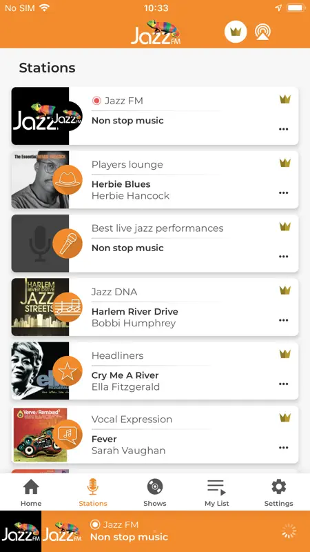 Jazz FM – Listen in Colour screenshot 2 of 7