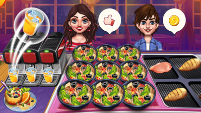 Screenshot #3 pour Cooking Stack Restaurant Games