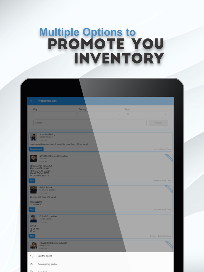 Bahria Plus Properties and CEOs