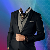 Mens Suit Photo Montage