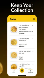 How to cancel & delete coin identifier - coinz 1