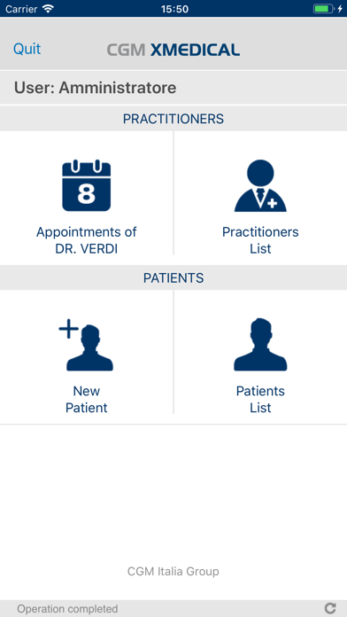 CGM XMEDICAL Screenshot