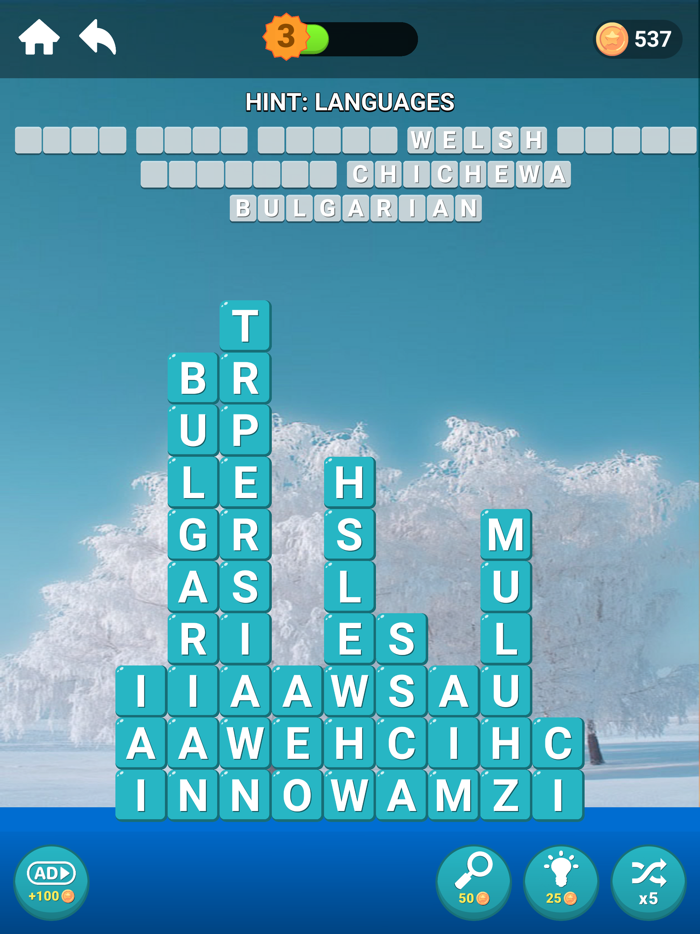 Word Trio WOW 3in1 Crossword