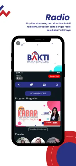 Game screenshot BAKTI Podcast apk