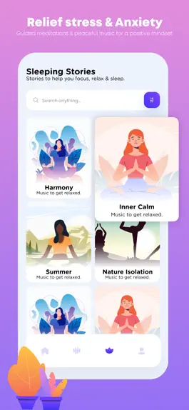 Game screenshot Calm Meditation & Sleep Sounds apk